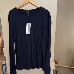 Kenneth Cole New York Navy Long Sleeve Tee